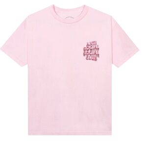 Size XS Anti Social Social Club ASSC Pink Sprinkling Tears Tshirt